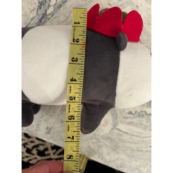 NWT MINISO We Bare Bears Panda Christmas Elf Hat Plush Toy Xmas 11” Cartoon - Picture 11 of 12